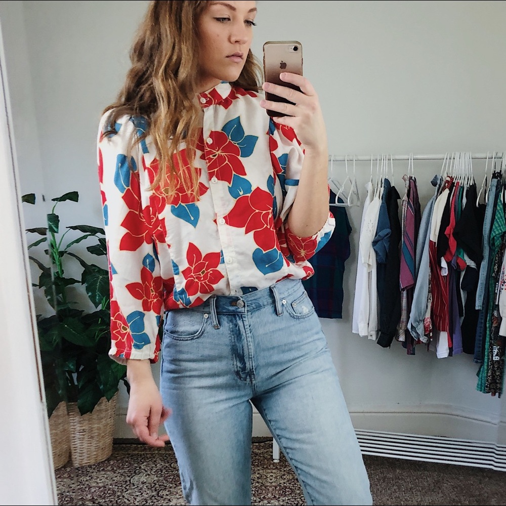 //VINTAGE// Party Woodard California • Blouse